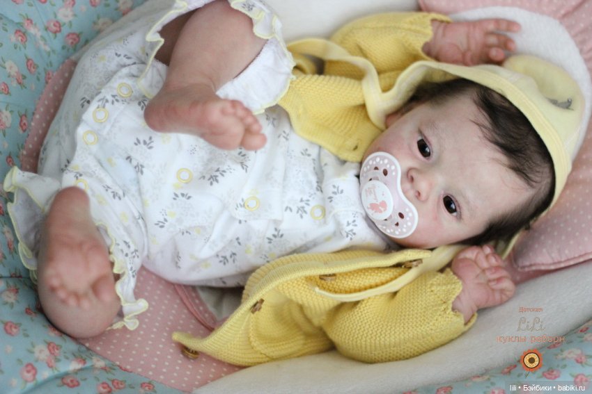 Малышка реборн из молда Larry