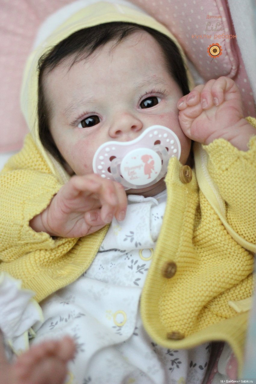 Малышка реборн из молда Larry