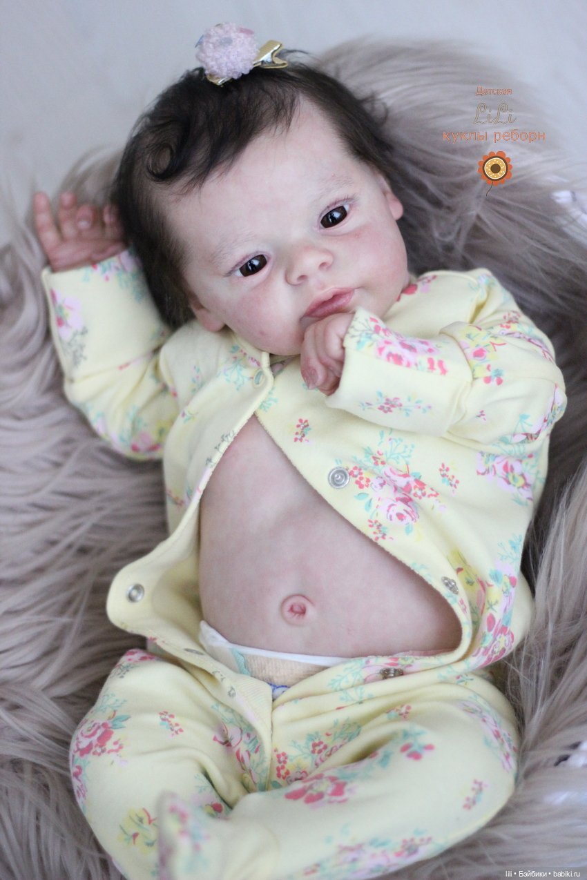 Малышка реборн из молда Larry