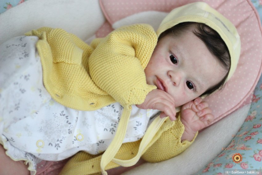 Малышка реборн из молда Larry