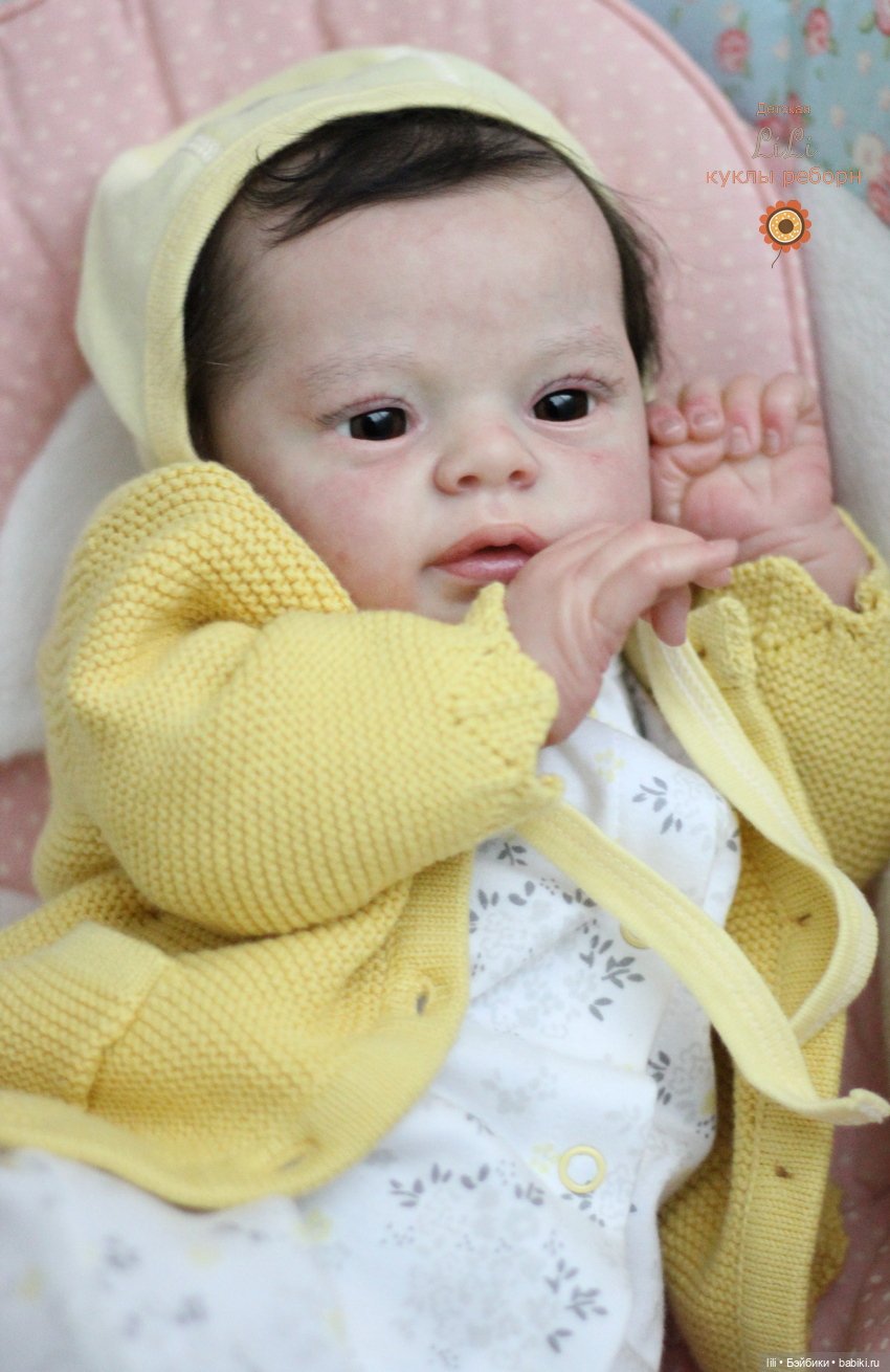 Малышка реборн из молда Larry