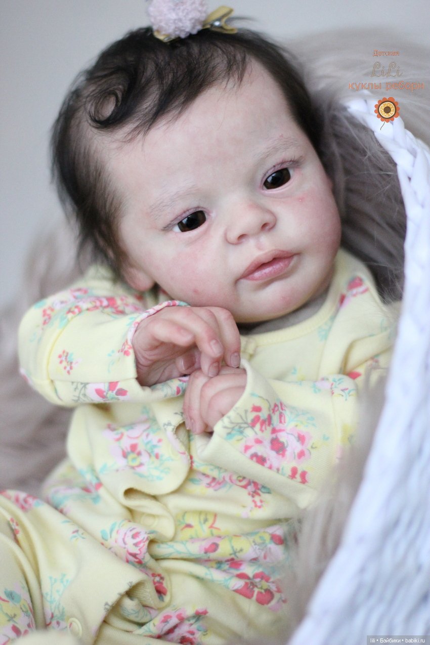 Малышка реборн из молда Larry