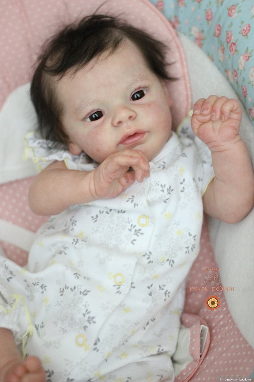 Малышка реборн из молда Larry