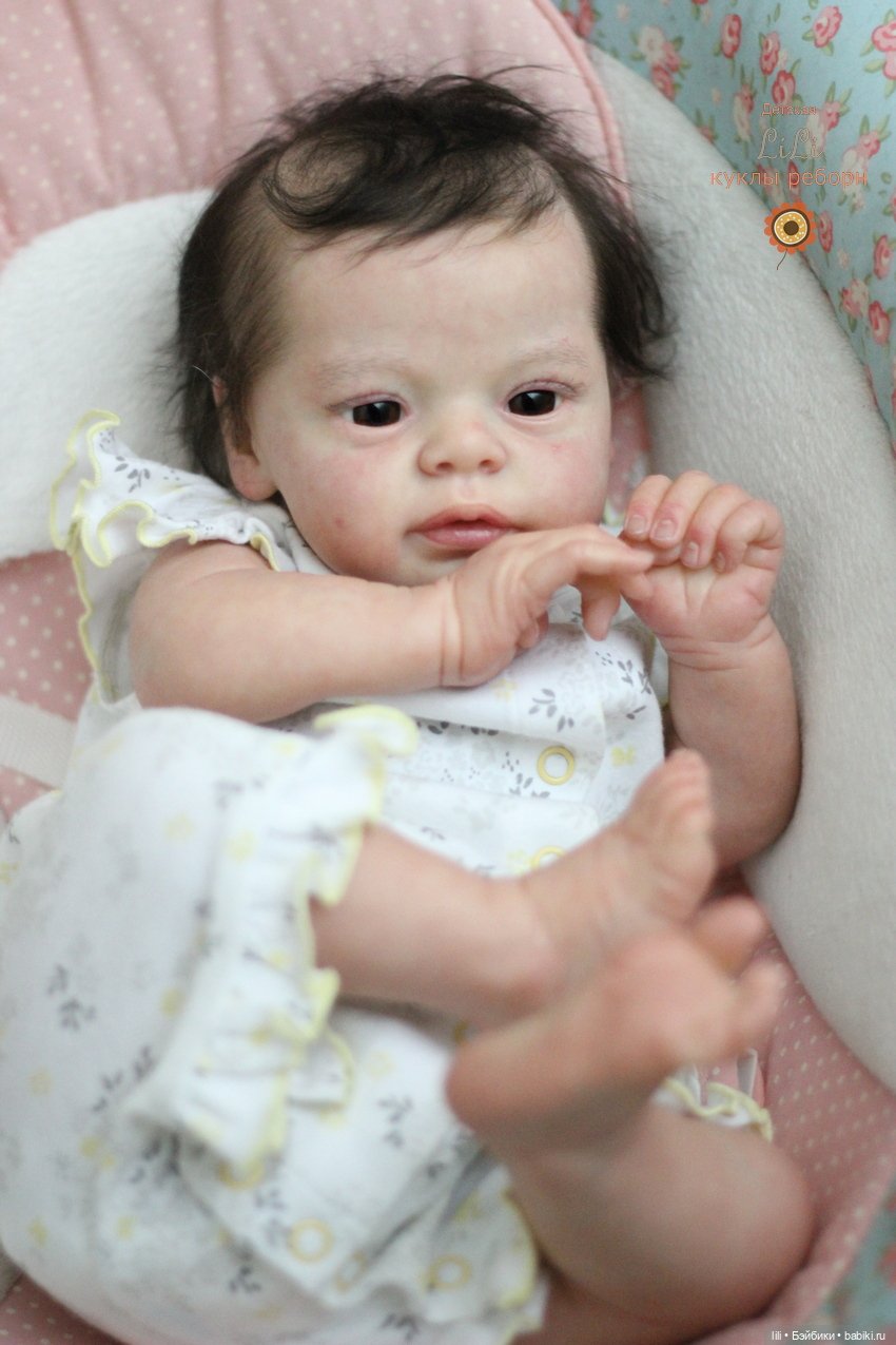 Малышка реборн из молда Larry