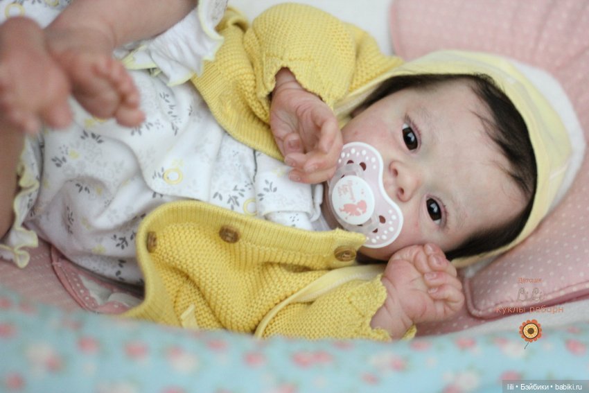 Малышка реборн из молда Larry