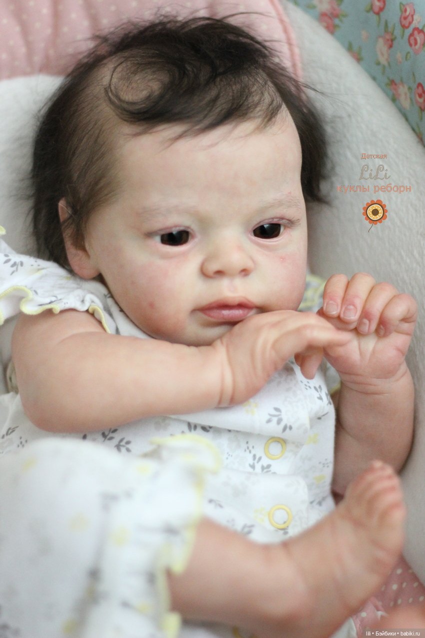 Малышка реборн из молда Larry