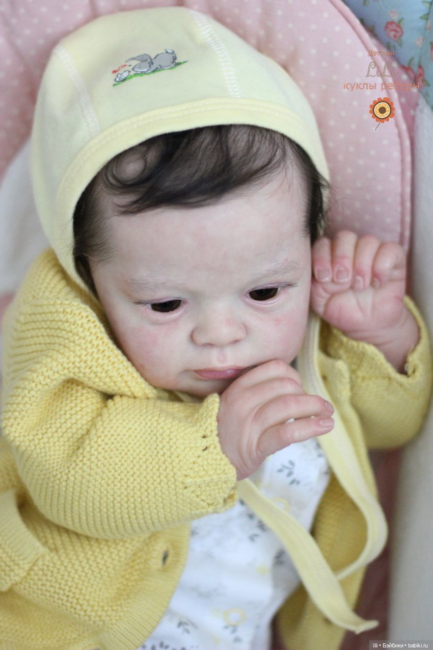 Малышка реборн из молда Larry