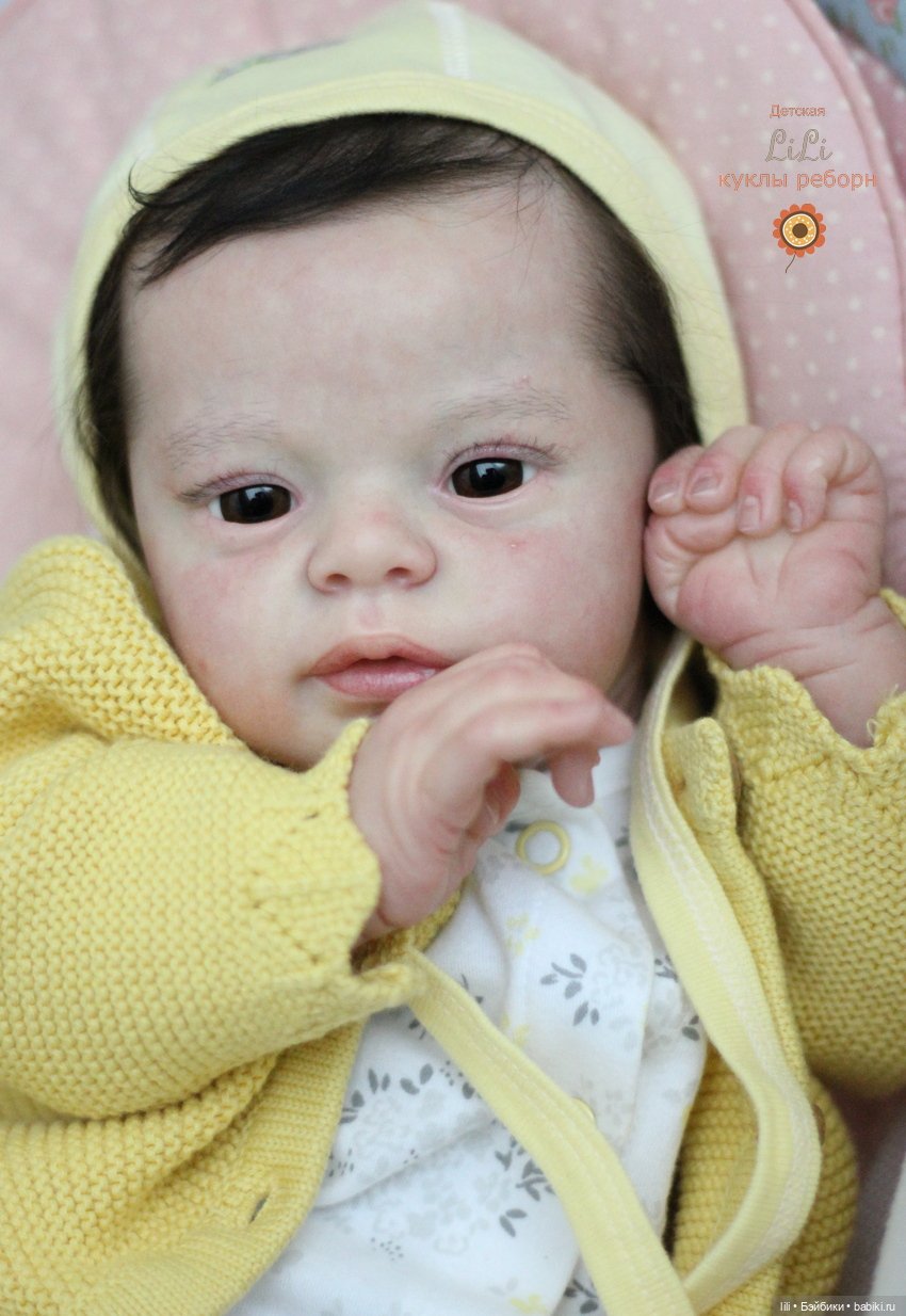 Малышка реборн из молда Larry