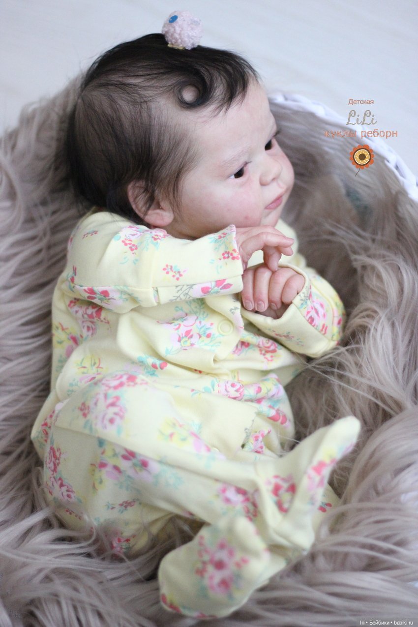 Малышка реборн из молда Larry