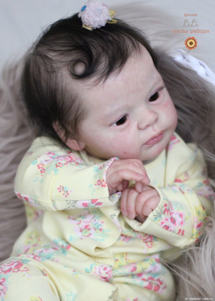 Малышка реборн из молда Larry
