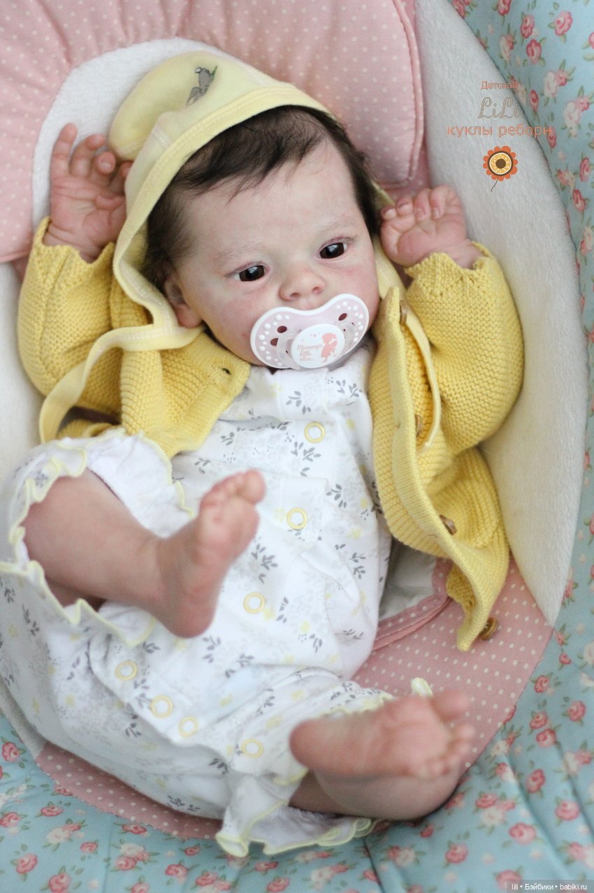 Малышка реборн из молда Larry