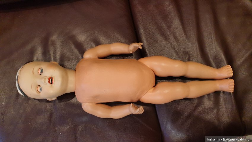 Помогите опознать — Опознание антикварных кукол: поиск по клейму