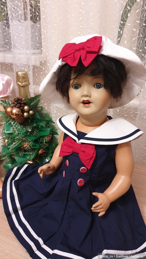 Помогите опознать — Опознание антикварных кукол: поиск по клейму