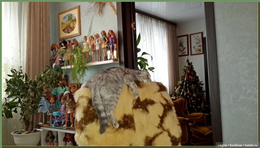 Как Тоська Новый год справляла