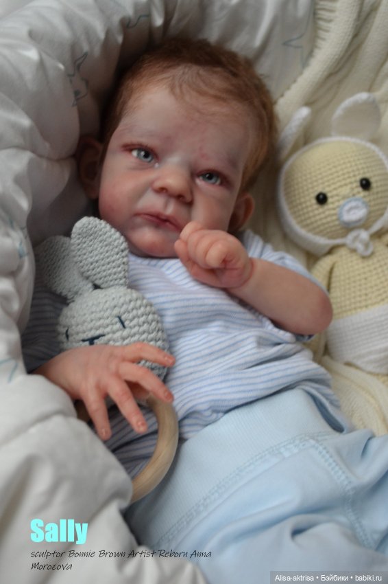 Салли -певый малыш 2021 года.Кукла реборн Анны Морозовой
