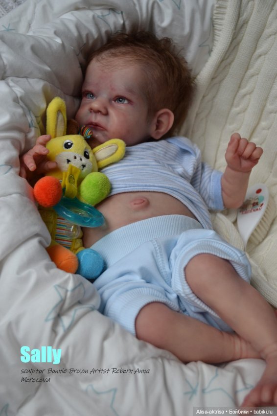 Салли -певый малыш 2021 года.Кукла реборн Анны Морозовой
