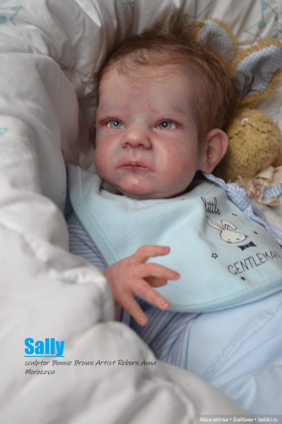 Салли -певый малыш 2021 года.Кукла реборн Анны Морозовой (фото 2)