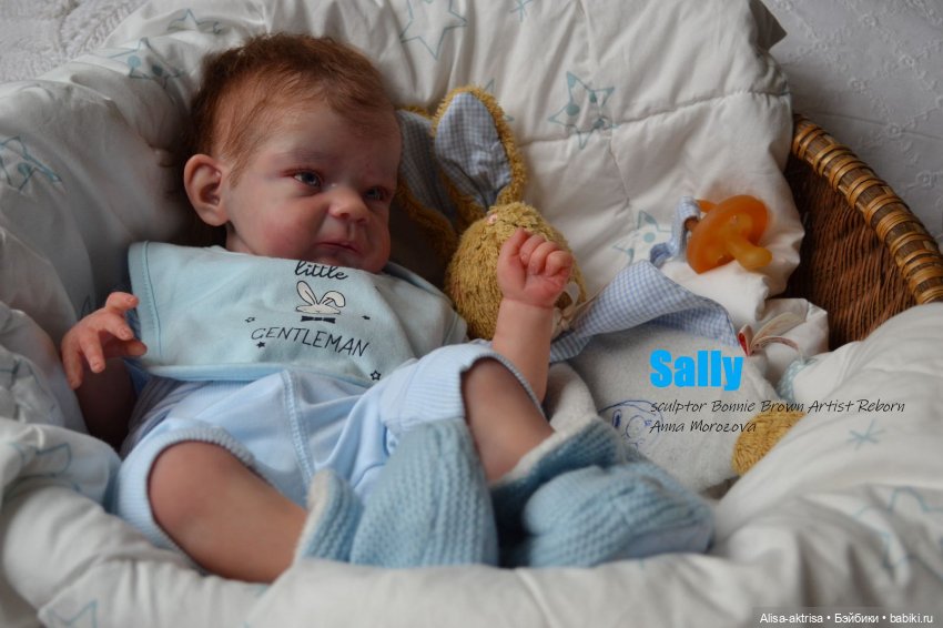 Салли -певый малыш 2021 года.Кукла реборн Анны Морозовой (фото 4)