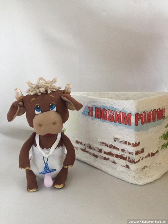 Символ 2021 года - бычок Борюсик (фото 4)