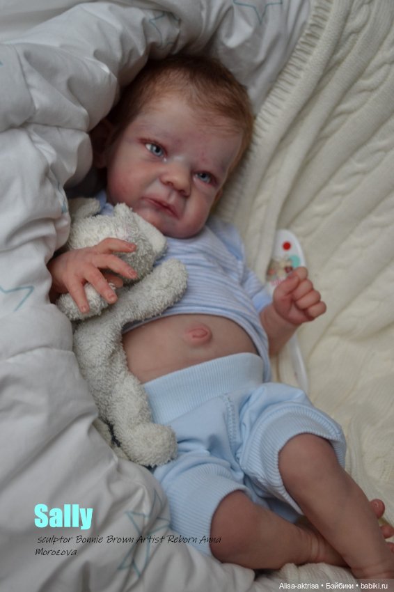 Салли -певый малыш 2021 года.Кукла реборн Анны Морозовой