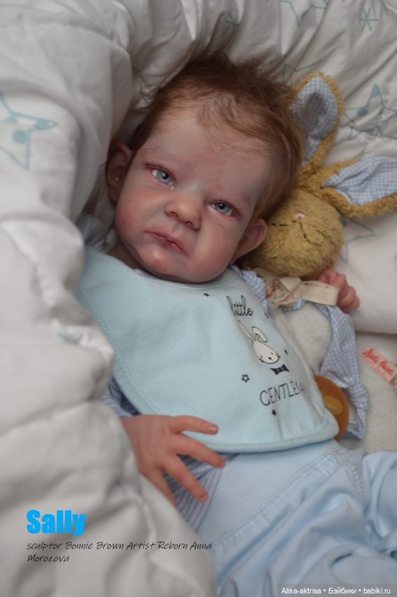 Салли -певый малыш 2021 года.Кукла реборн Анны Морозовой (фото 3)