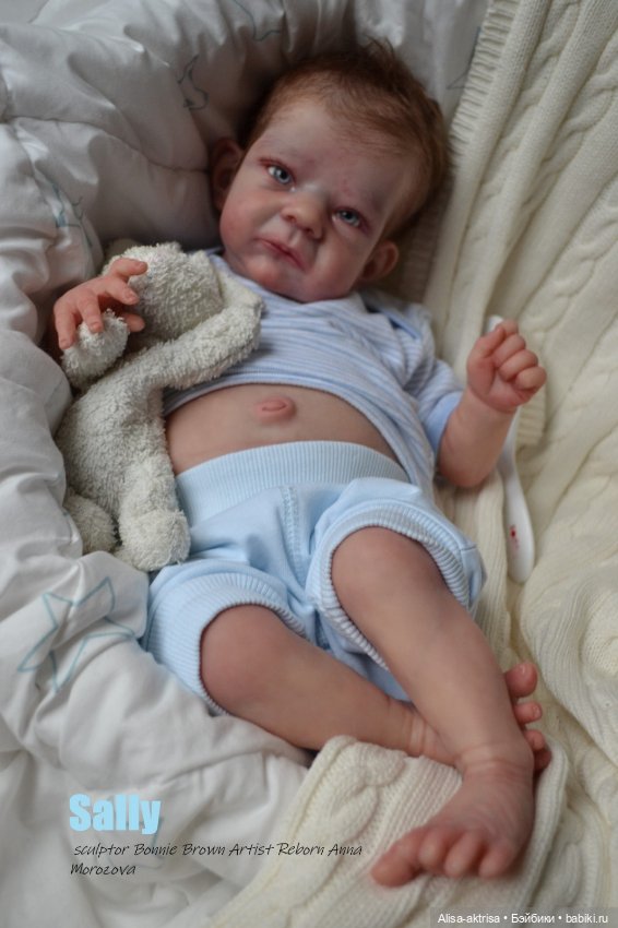 Салли -певый малыш 2021 года.Кукла реборн Анны Морозовой