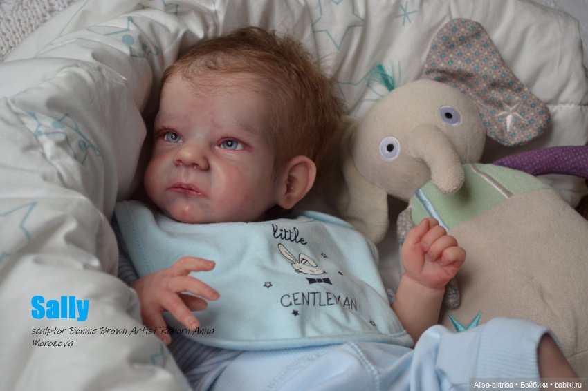 Салли -певый малыш 2021 года.Кукла реборн Анны Морозовой (фото 5)
