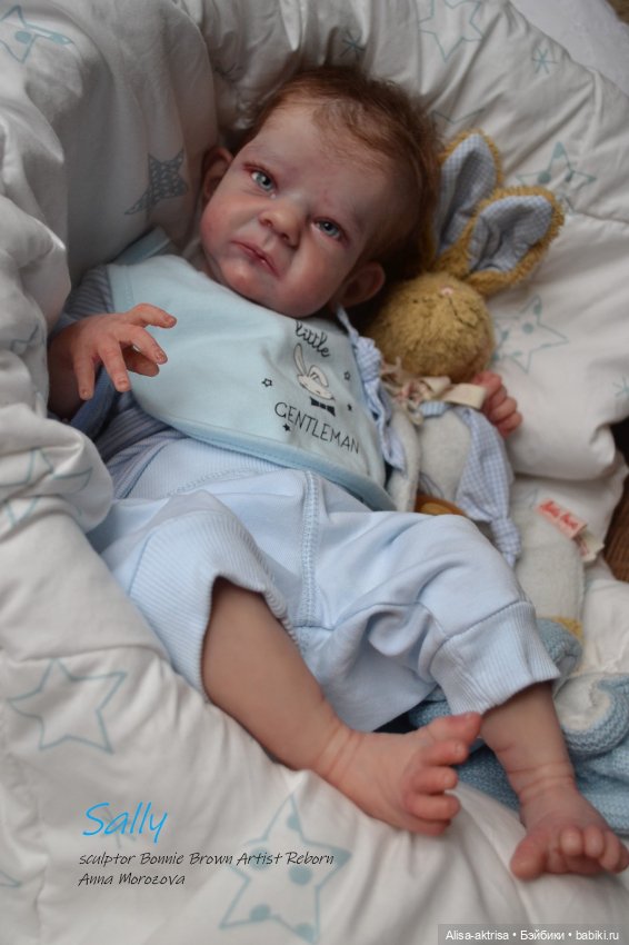 Салли -певый малыш 2021 года.Кукла реборн Анны Морозовой