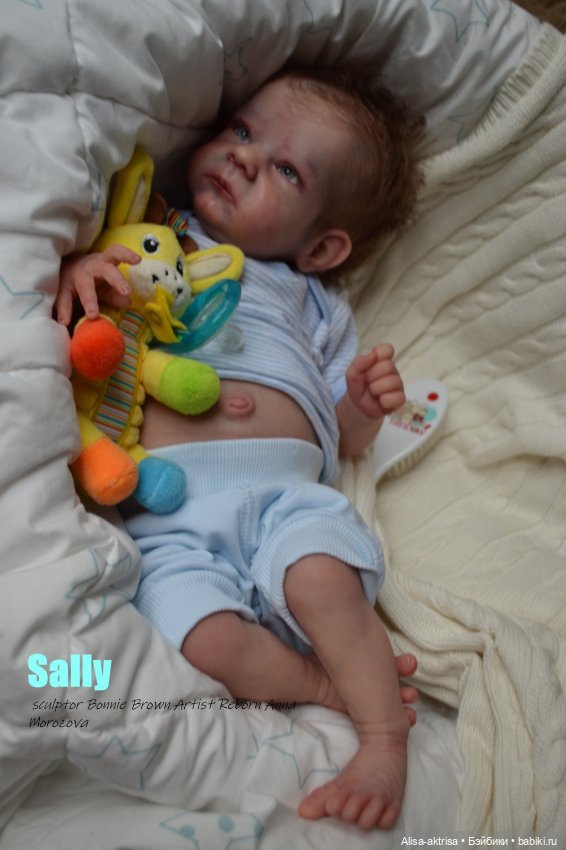 Салли -певый малыш 2021 года.Кукла реборн Анны Морозовой