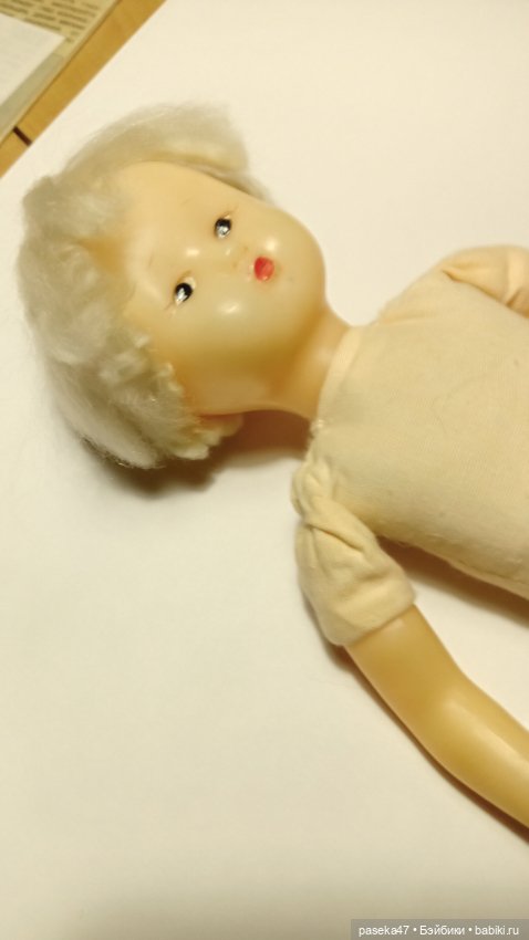 Куколка Звездочка — Игрушки СССР и советского детства: резиновые (фото 5)