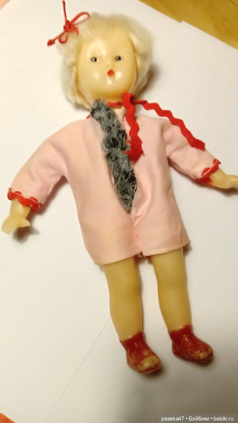 Куколка Звездочка — Игрушки СССР и советского детства: резиновые (фото 3)