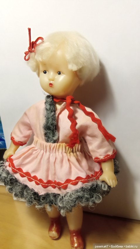 Куколка Звездочка — Игрушки СССР и советского детства: резиновые
