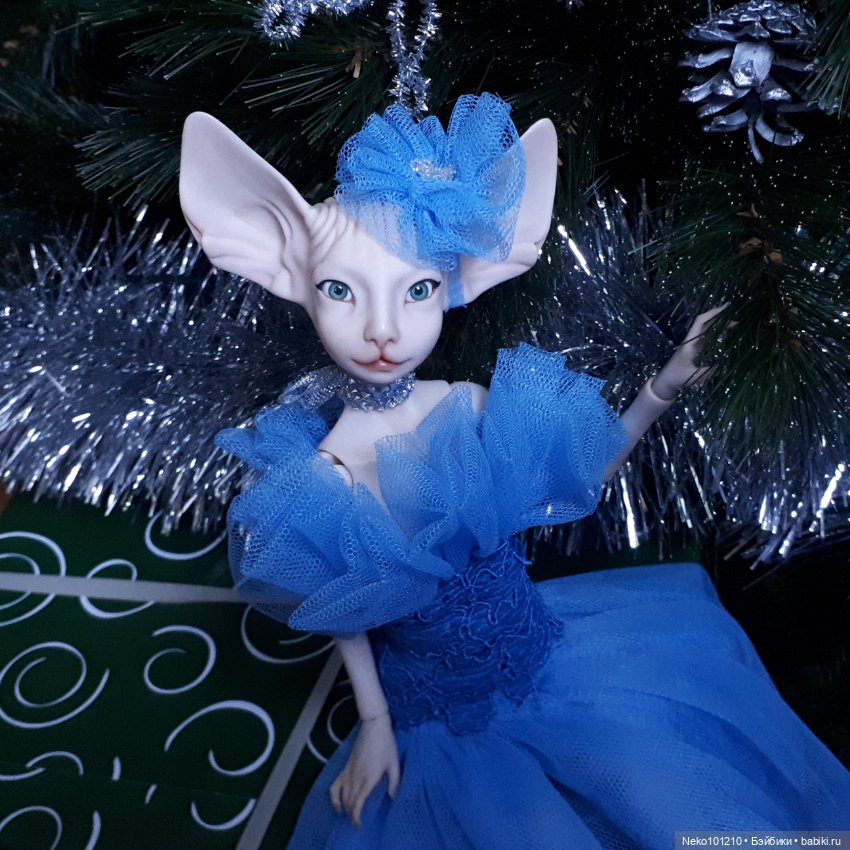 С Новым годом — Домашние фото авторских кукол: личные коллекции (фото 3)