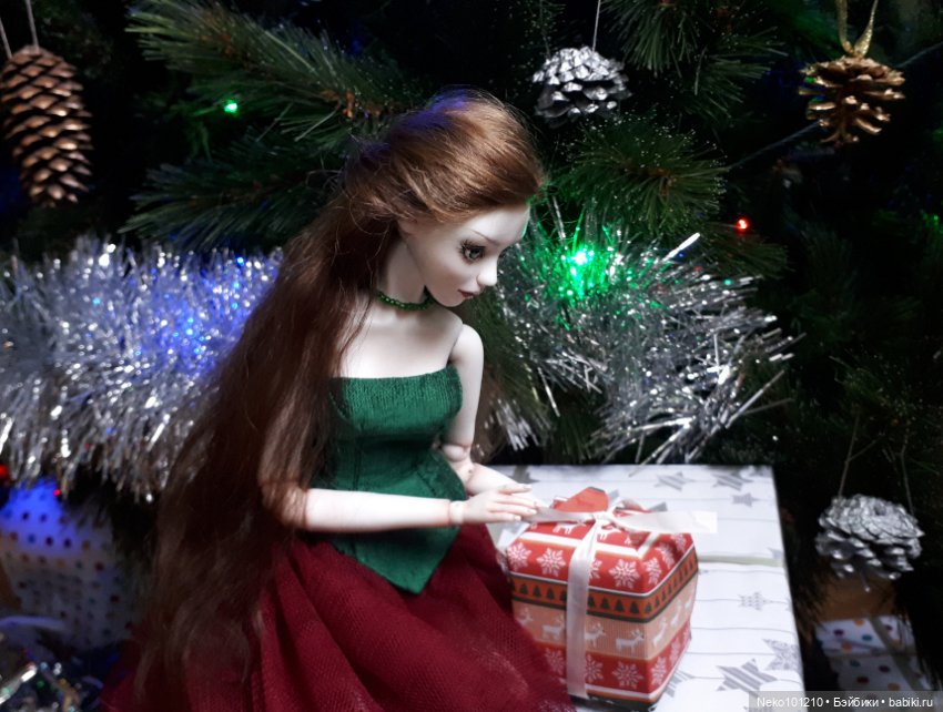 С Новым годом — Домашние фото авторских кукол: личные коллекции (фото 6)