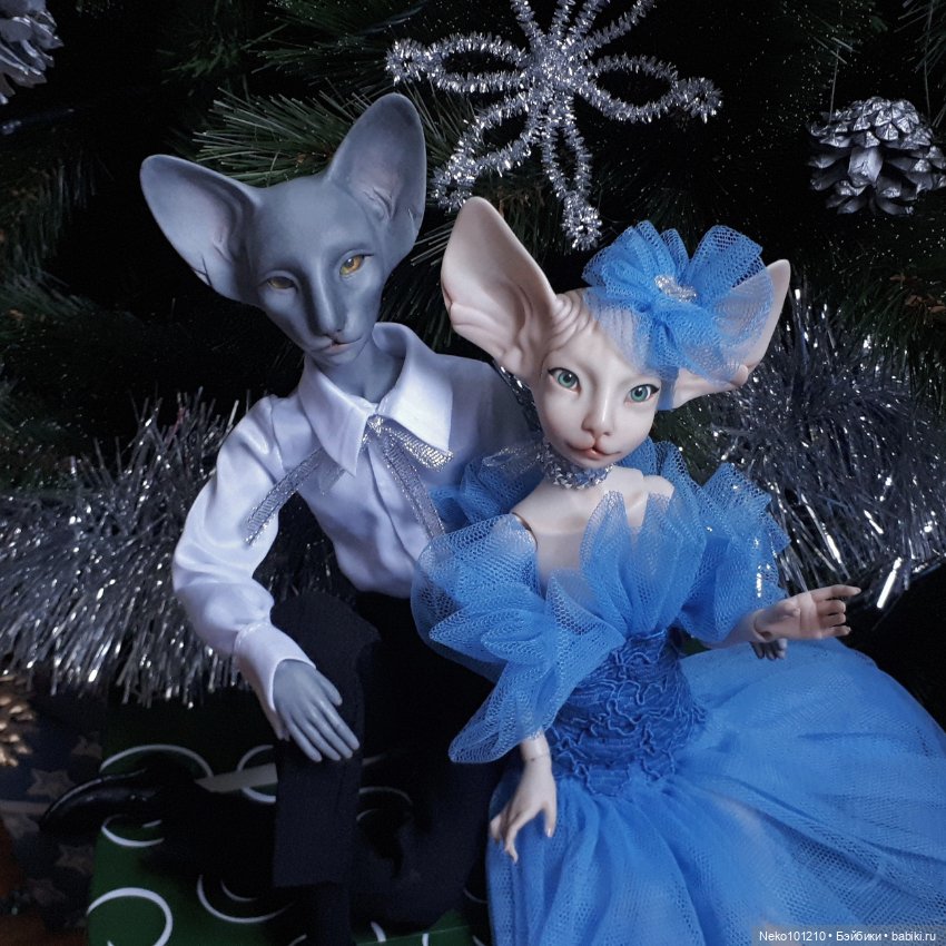 С Новым годом — Домашние фото авторских кукол: личные коллекции (фото 2)