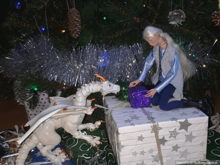 С Новым годом — Домашние фото авторских кукол: личные коллекции (фото 8)