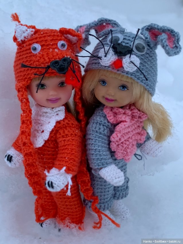 Куколки Келли. Mattel. Лиса и Заяц