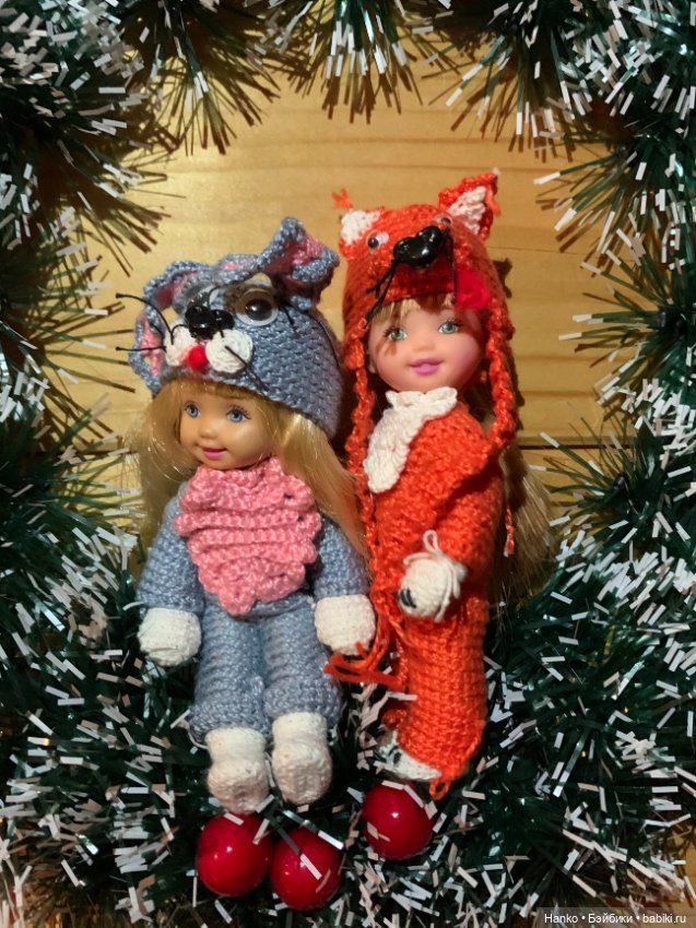 Куколки Келли. Mattel. Лиса и Заяц