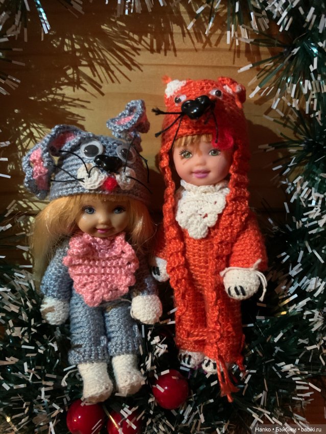 Куколки Келли. Mattel. Лиса и Заяц
