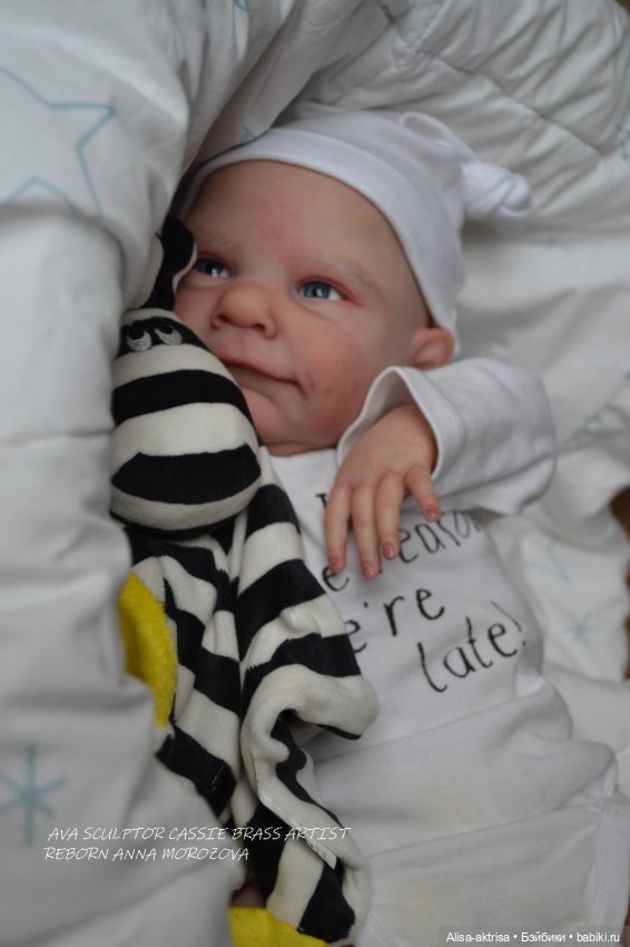 Ава - малыш в процессе возрождения. Кукла реборн Анна Морозовой (фото 2)
