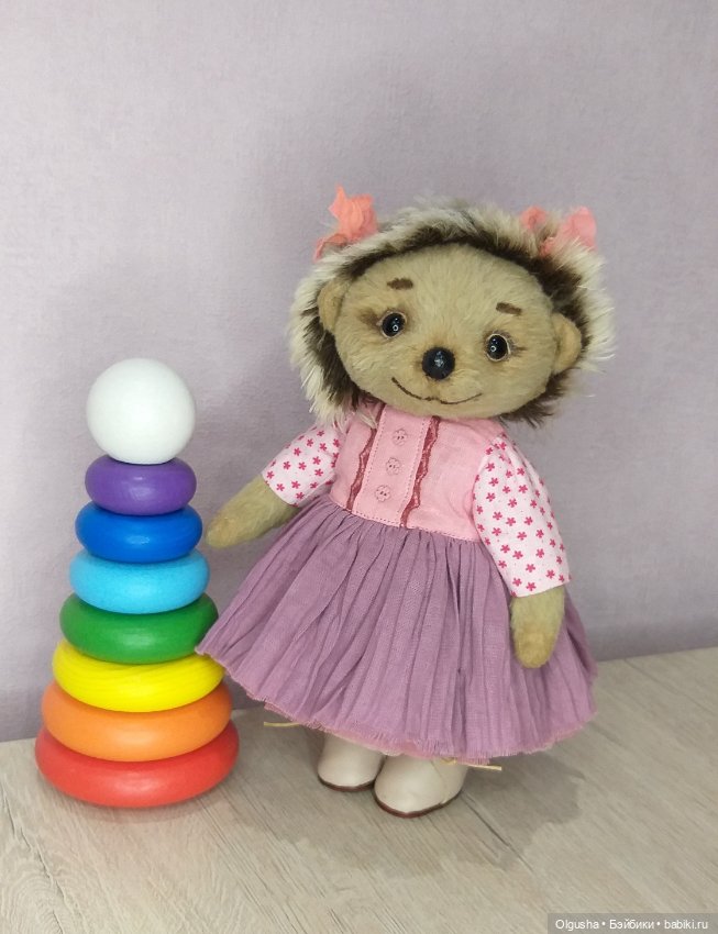 Ежата. Сладкая парочка — Авторские мишки Тедди и друзья: фото (фото 7)