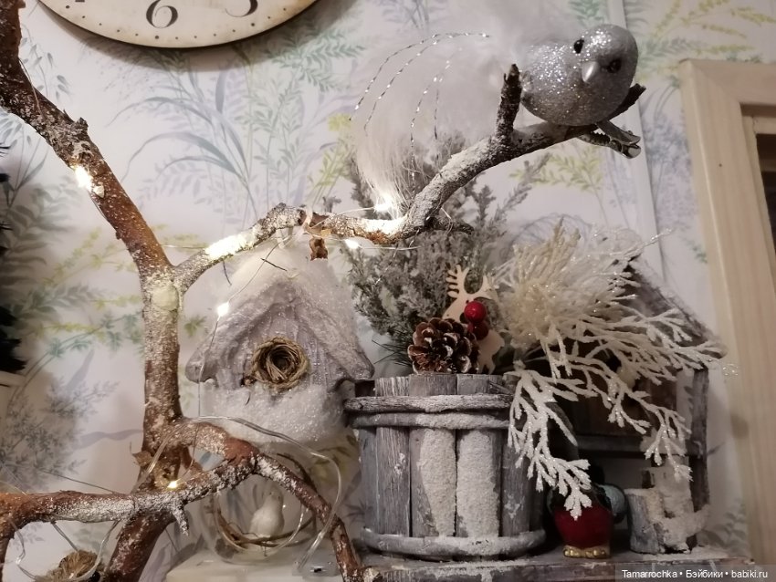 Украшение квартиры на зимние праздники (фото 10)