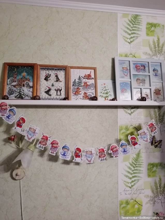 Украшение квартиры на зимние праздники