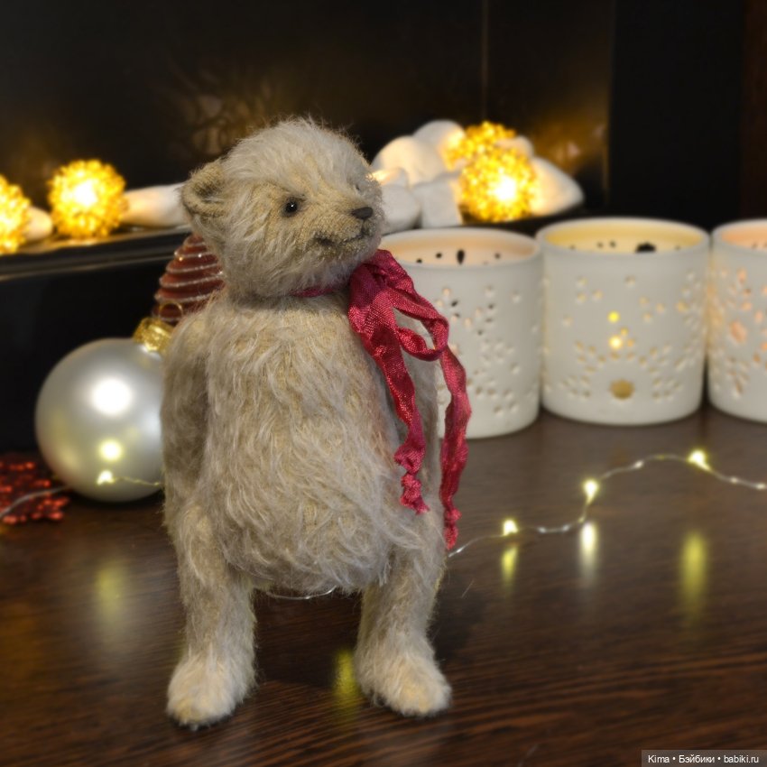 Мишка с добрыми глазами — Авторские мишки Тедди и друзья: фото (фото 6)