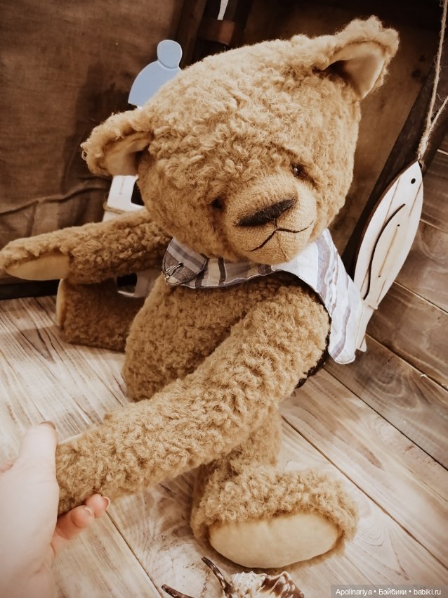 Фабьен мишка-тедди — Авторские мишки Тедди и друзья: фото (фото 5)