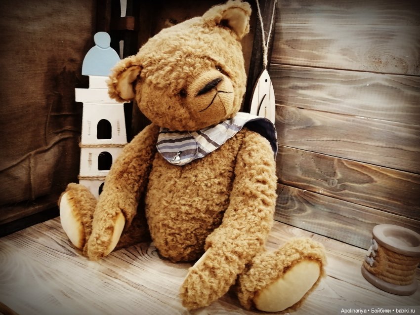 Фабьен мишка-тедди — Авторские мишки Тедди и друзья: фото (фото 7)