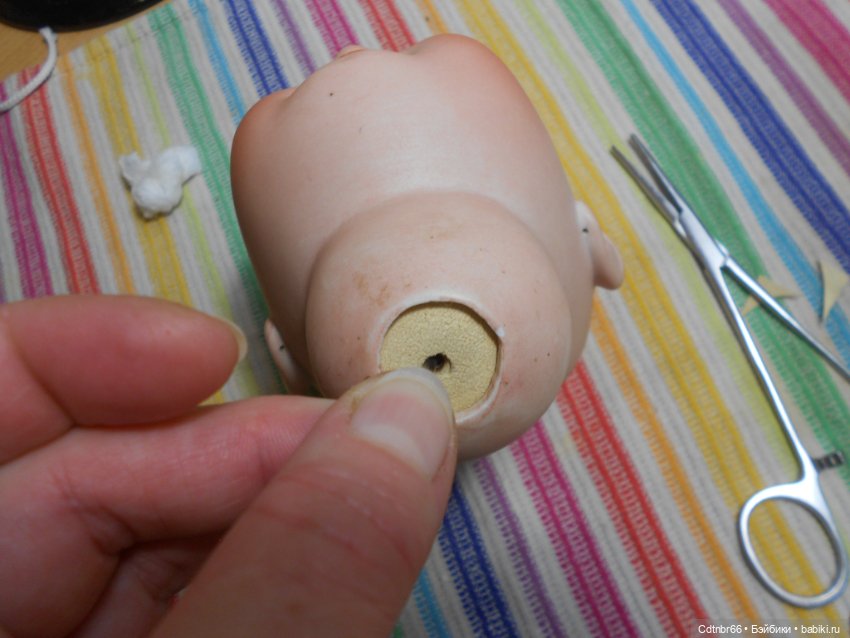 Реставрация антикварной куклы Gebruder Kuhnlenz молд 44-31