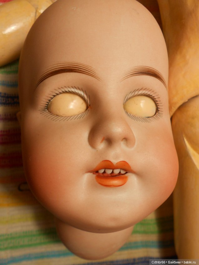 Реставрация антикварной куклы Gebruder Kuhnlenz молд 44-31
