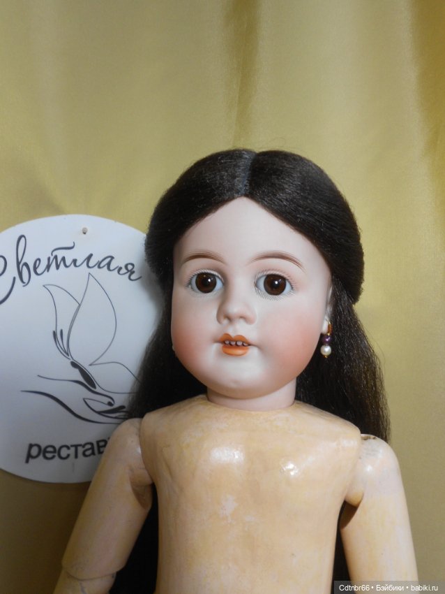 Реставрация антикварной куклы Gebruder Kuhnlenz молд 44-31