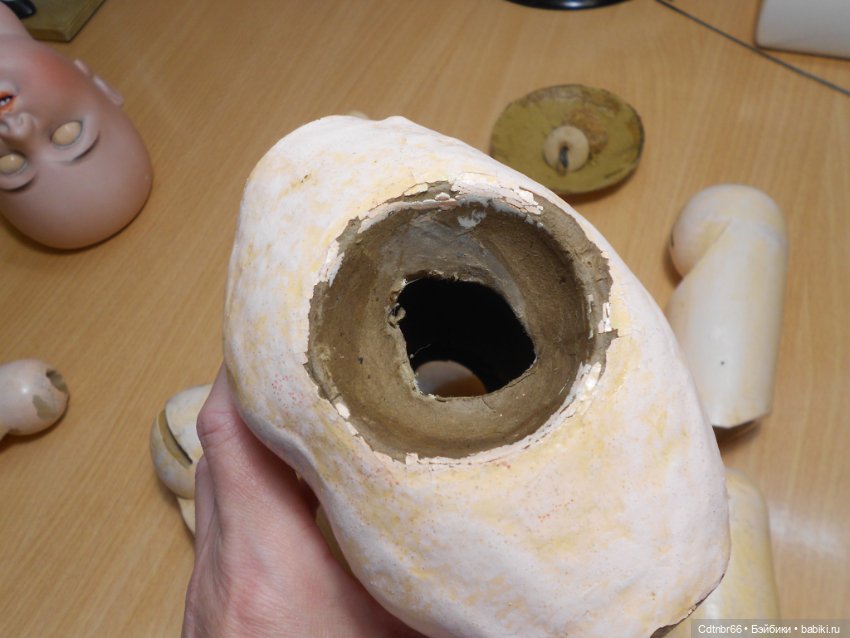 Реставрация антикварной куклы Gebruder Kuhnlenz молд 44-31 (фото 8)